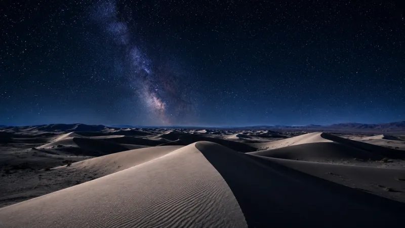 Desert Night Stars wallpaper preview