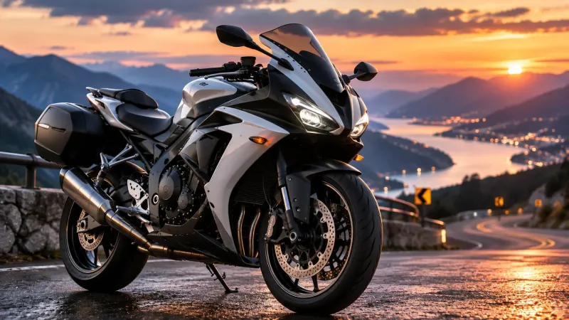 Sport Touring Motorcycle Wallpaper wallpaper preview