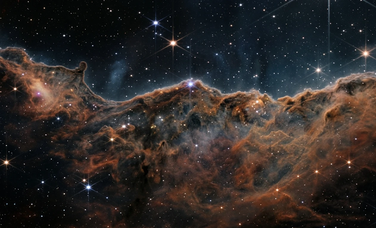 Cosmic Bloom Nebula Space Wallpaper wallpaper full preview