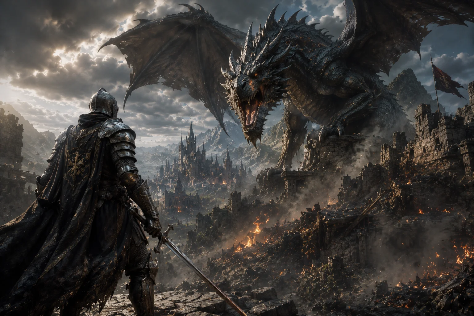 Knight vs Dragon – The Last Stand