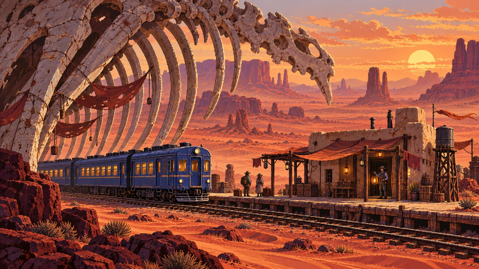 Last Train Through the Bone Desert