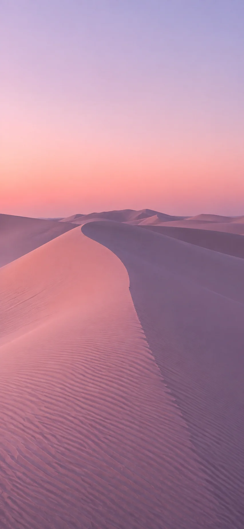 Soft Pastel Dunes wallpaper full preview
