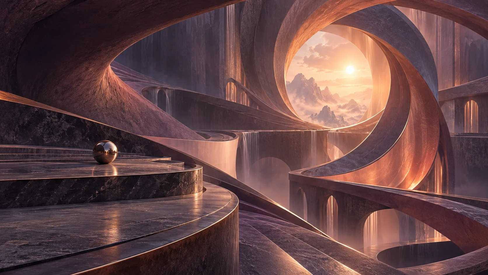 The Infinite Passage wallpaper full preview