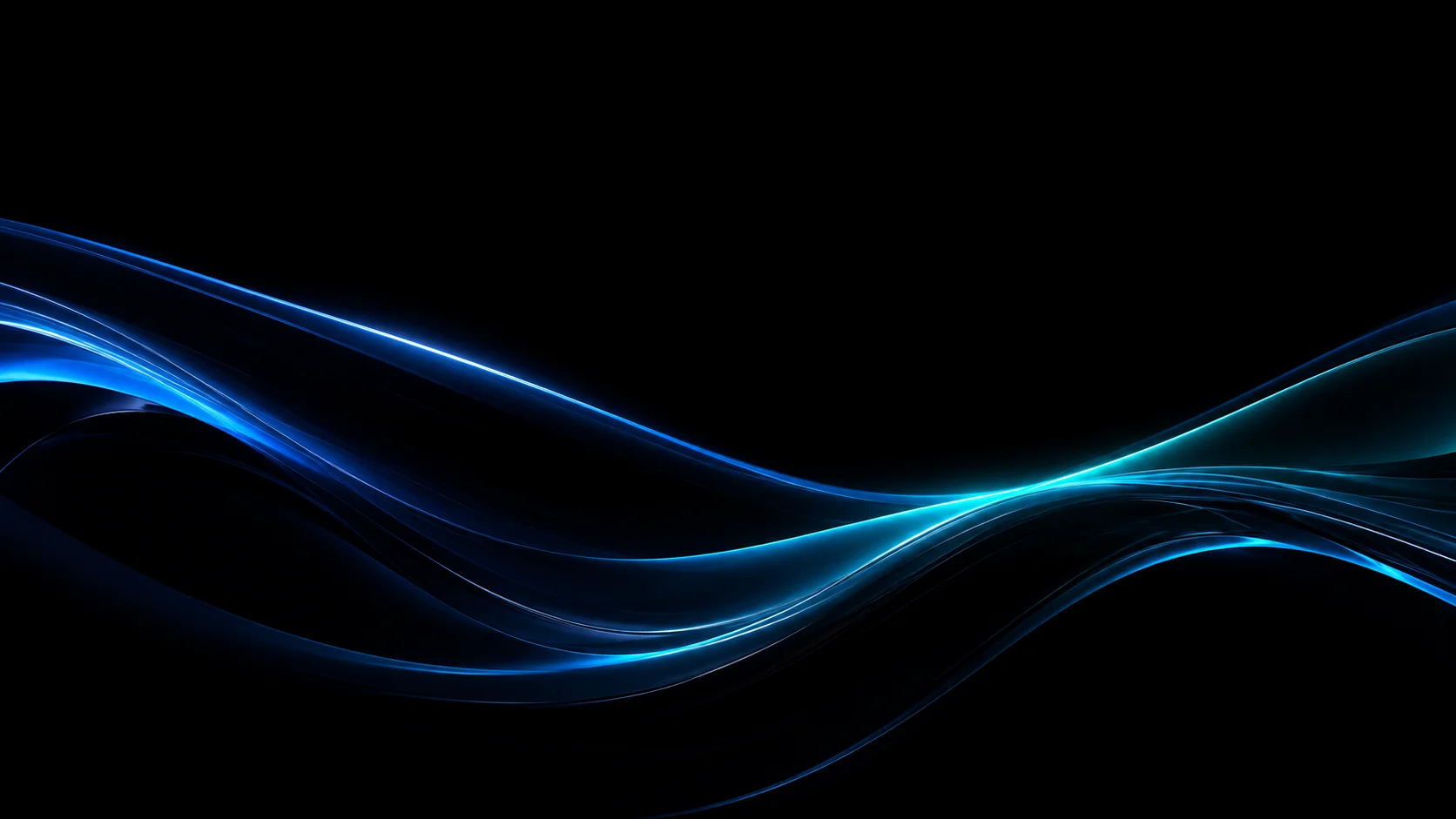 True Black AMOLED Waves wallpaper full preview